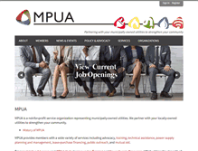 Tablet Screenshot of mpua.org